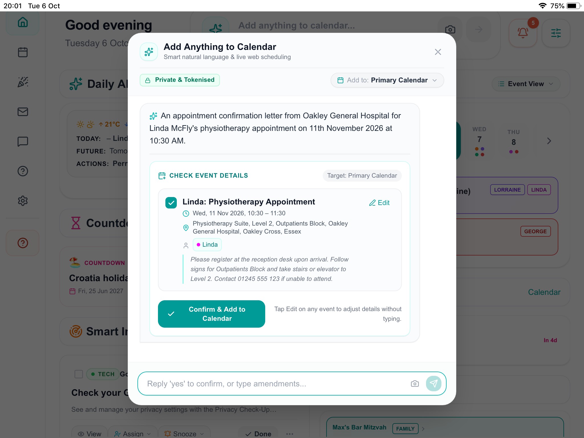 Paper to calendar in seconds with Vision AI