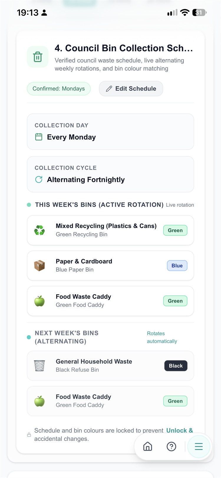 Council Bin Collection