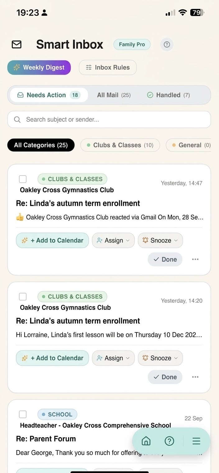 Smart Inbox
